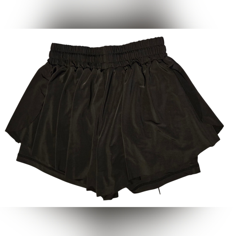 Running Shorts Womens Black Track Lightweight yoga Gym by Shein Lined Size XS